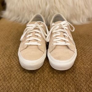 Light Pink Suede Vans